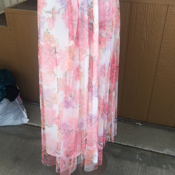 Gorgeous Flowing Long Designer Dress by Lovely Grace - Picture 5 of 15